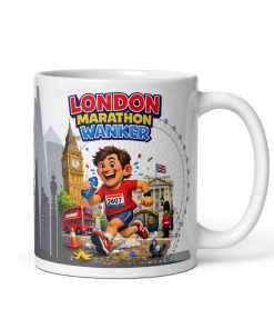 London Marathon Wanker Funny Gift For Marathon Runners
