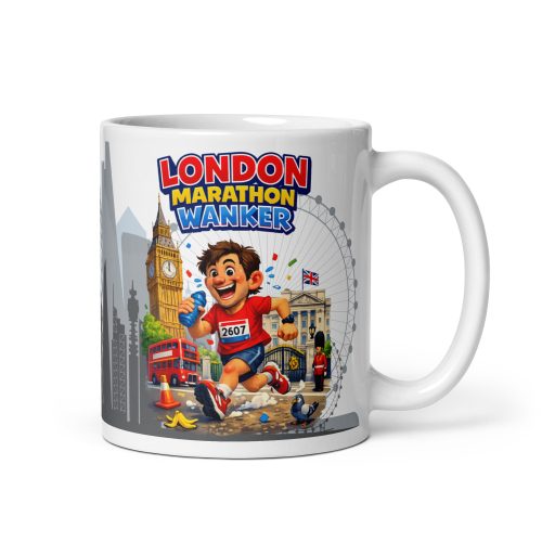 London Marathon Wanker Funny Gift For Marathon Runners