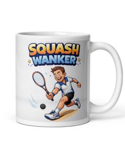 Squash Wanker Mug Funny Gift For Squash Players