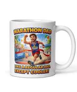 Marathon Dad Mug Gift For Marathon Running Dads