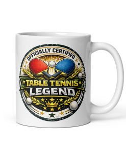 Table Tennis Legend Mug Fun Gift For Table Tennis Player