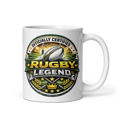 Rugby Legend Mug Fun Gift For Rugby Player