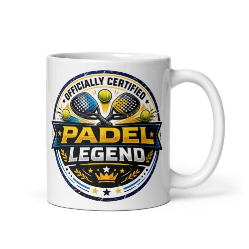 Padel Legend Mug Fun Gift For Padel Player