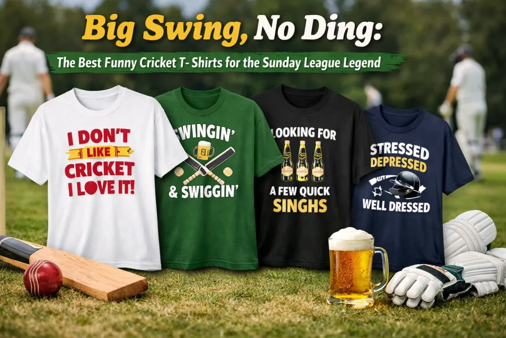 Funny Cricket T-Shirts