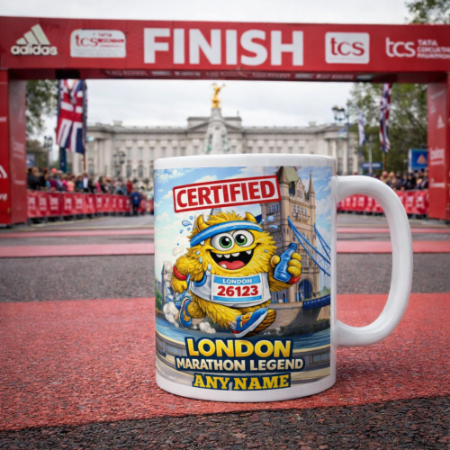 London Marathon Personalised Gift Mug for Runners