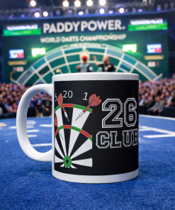 26 Club Darts mug