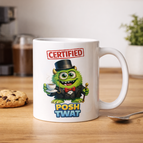 Certified Posh Twat Mug