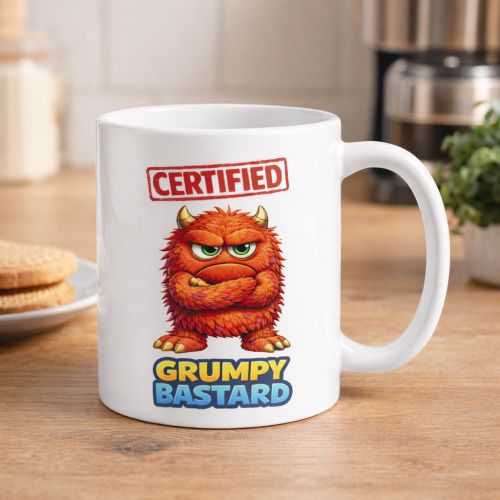Grumpy Bastard Mug