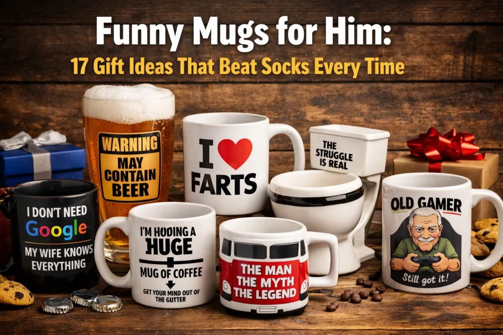 17 Funny Mugs For Him