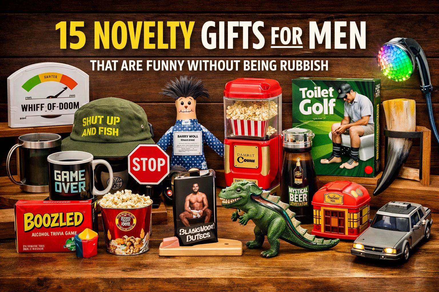 15 Novelty Gifts For Men