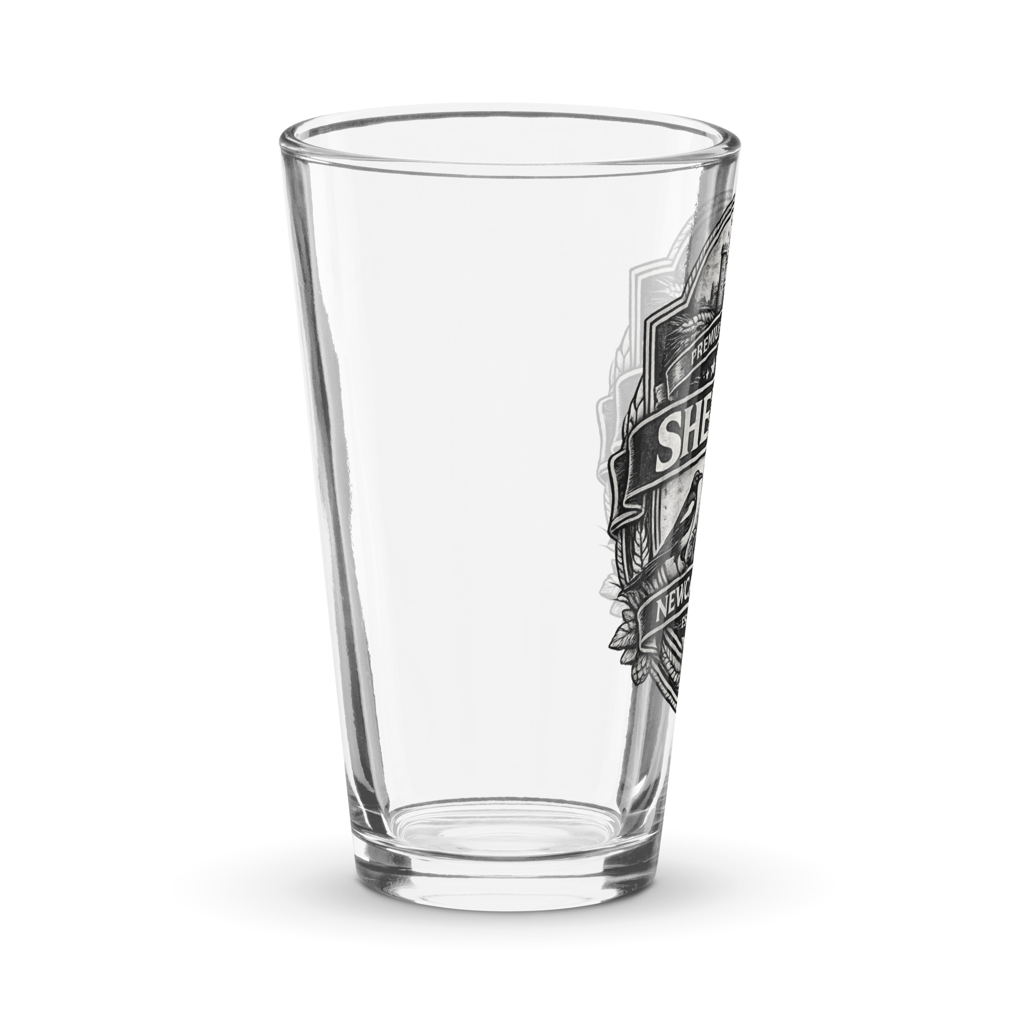 Shearer Newcastle Ale Pint Glass