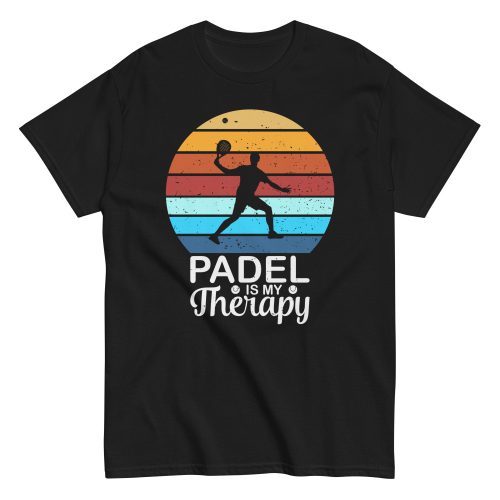 padel-is-my-therapy-tshirt