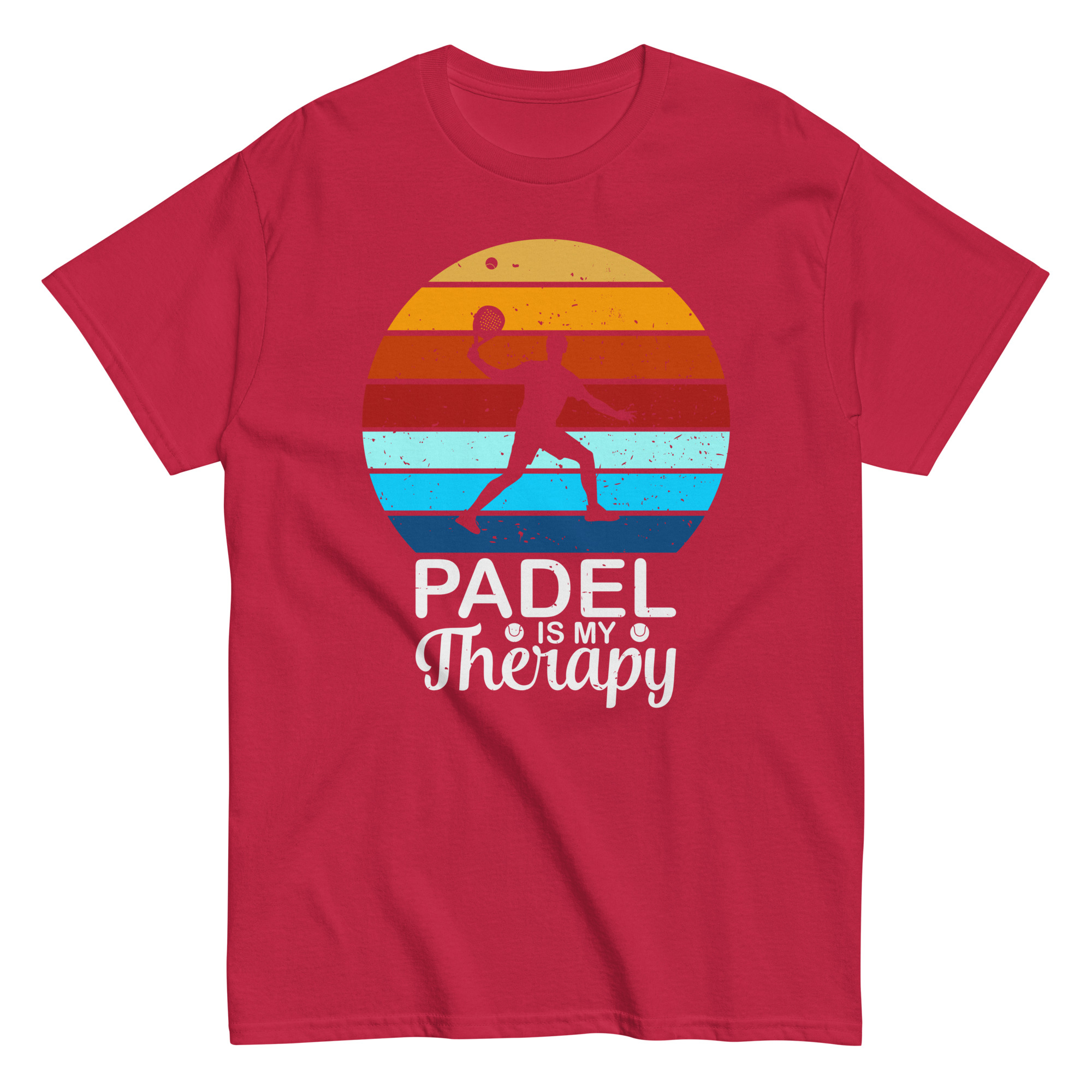 Padel T Shirt – Padel is My Therapy T-Shirt