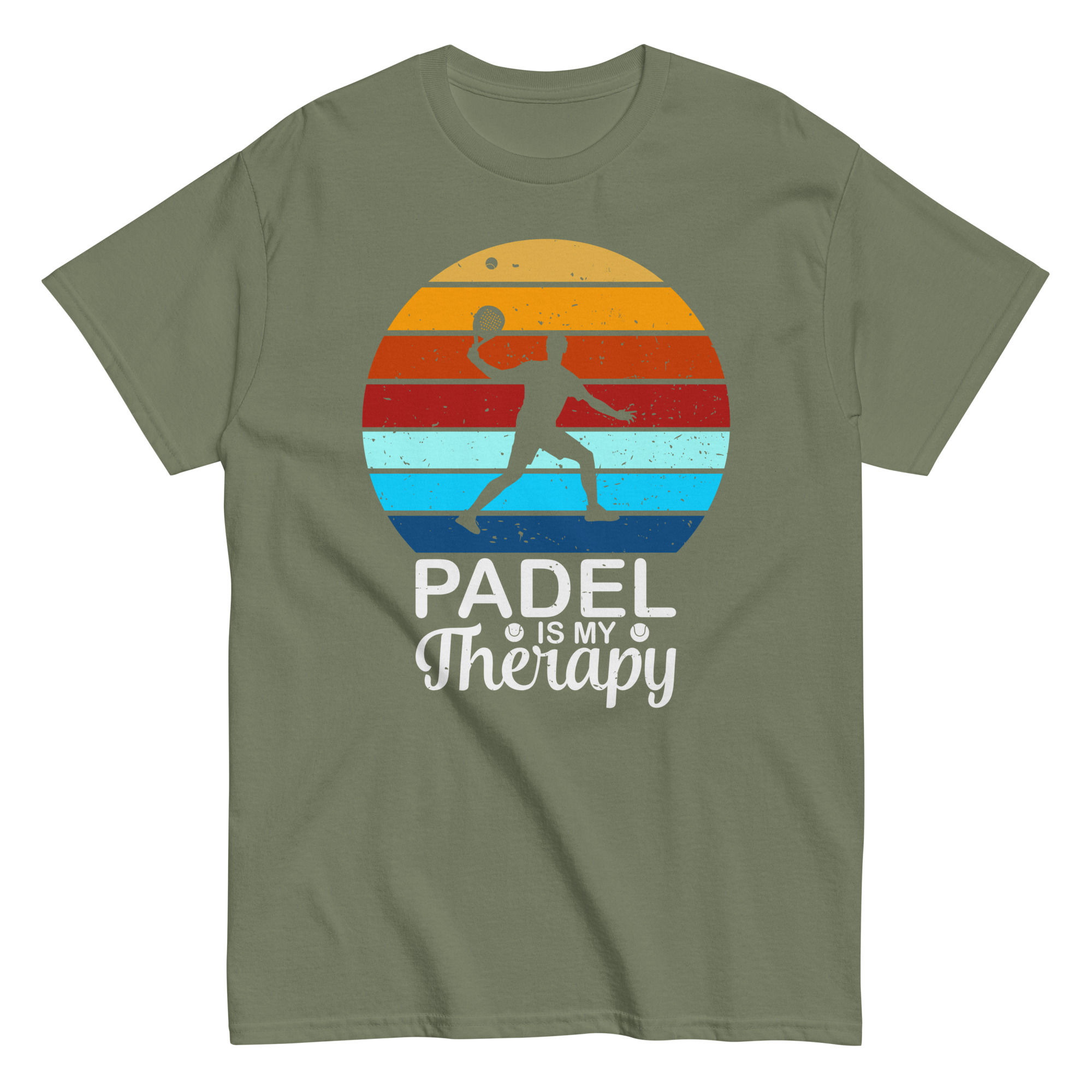 Padel T Shirt – Padel is My Therapy T-Shirt