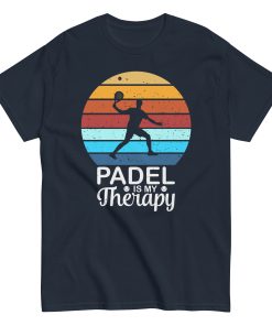 Padel T Shirt – Padel is My Therapy T-Shirt
