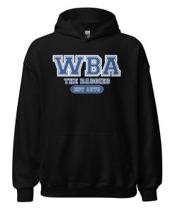 West Brom Hoodie WBA The Baggies Est 1878 Hoodie Black
