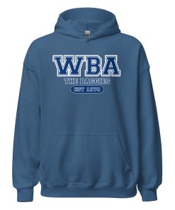 West Brom Hoodie WBA The Baggies Est 1878 Hoodie - Indigo Blue