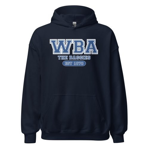 West Brom Hoodie WBA The Baggies Est 1878 Hoodie