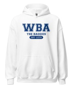 West Brom Hoodie WBA The Baggies Est 1878 Hoodie - White