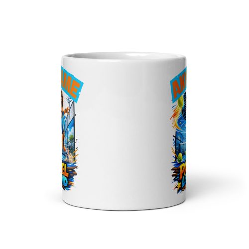 Personalised Padel Legend Mug, Funny Padel Gift Custom Name Mug