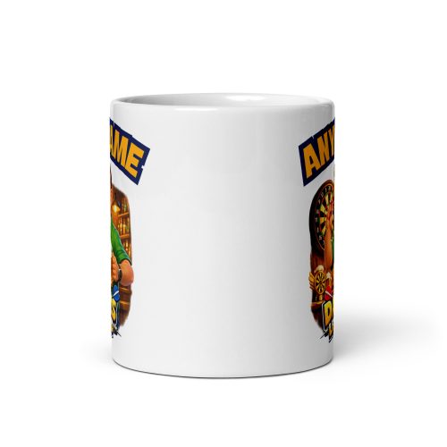 Personalised Darts Mug Darts Legend Any Name Printed