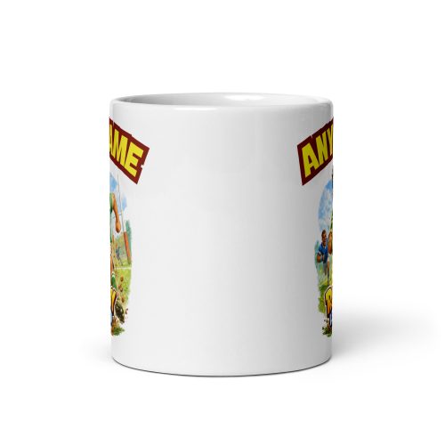 PERSONALISED Rugby Mug, Funny Rugby Gift, Custom Name