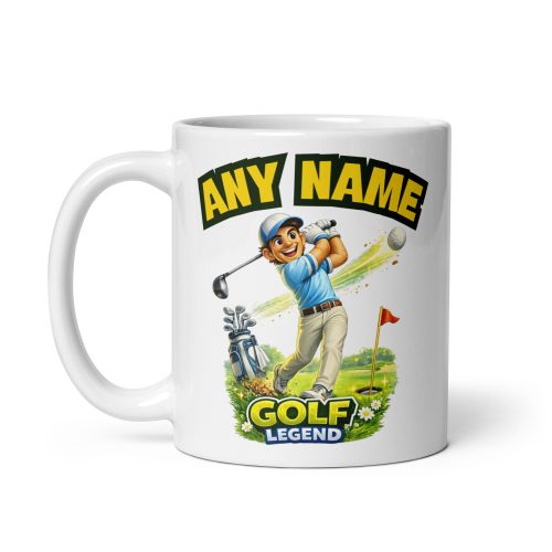 PERSONALISED Golf Mug, Funny Golf Mugs, Custom Name Golf Mug