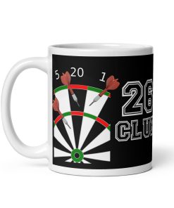 26 Club Funny Darts Mug For Darts Players