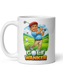 Golf Wanker Funny Banter Cheeky Golf Mug Gift