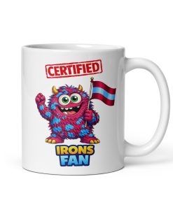 Certified Irons Fan Mug Funny Gift For WHUFC Fans