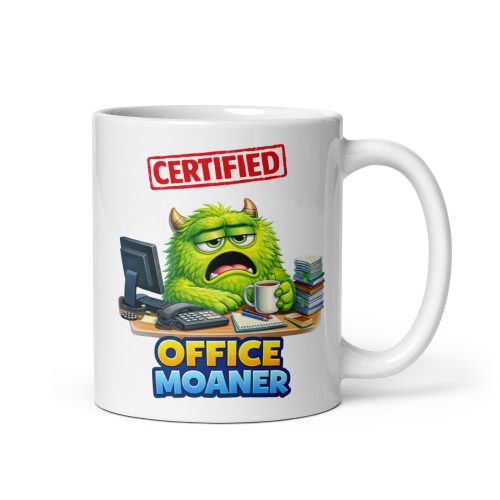 Certified Office Moaner Mug Funny Office Secret Santa Gift