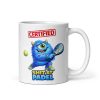 Certified Shit At Padel Mug Funny Gift For Padel Players
