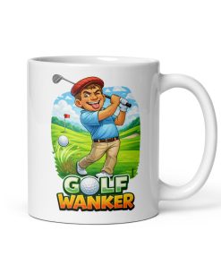 Golf Wanker Funny Banter Cheeky Golf Mug Gift