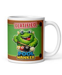 Pool Wanker Mug Funny Rude Mug Gift For Pool Players