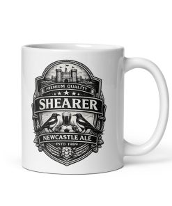 Shearer Newcastle Ale Beer Mug Gift for Newcastle United Fans