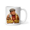 Cush-Tea Mug Retro 80’s TV Show Fan Parody Mugs
