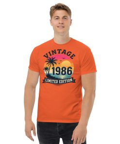 Vintage 1986 Limited Edition Tshirts Retro 80’s Design t-shirt
