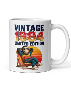 Vintage 1984 Limited Edition Funny Gift Mug