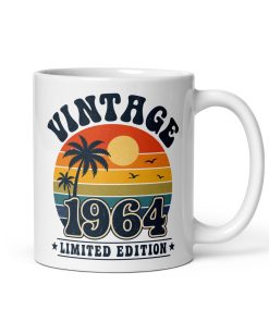 1964 Birthday Gift Vintage Limited Edition Mug