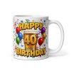 40th Birthday Mug Gift – Happy 40th Birthday Present Mug