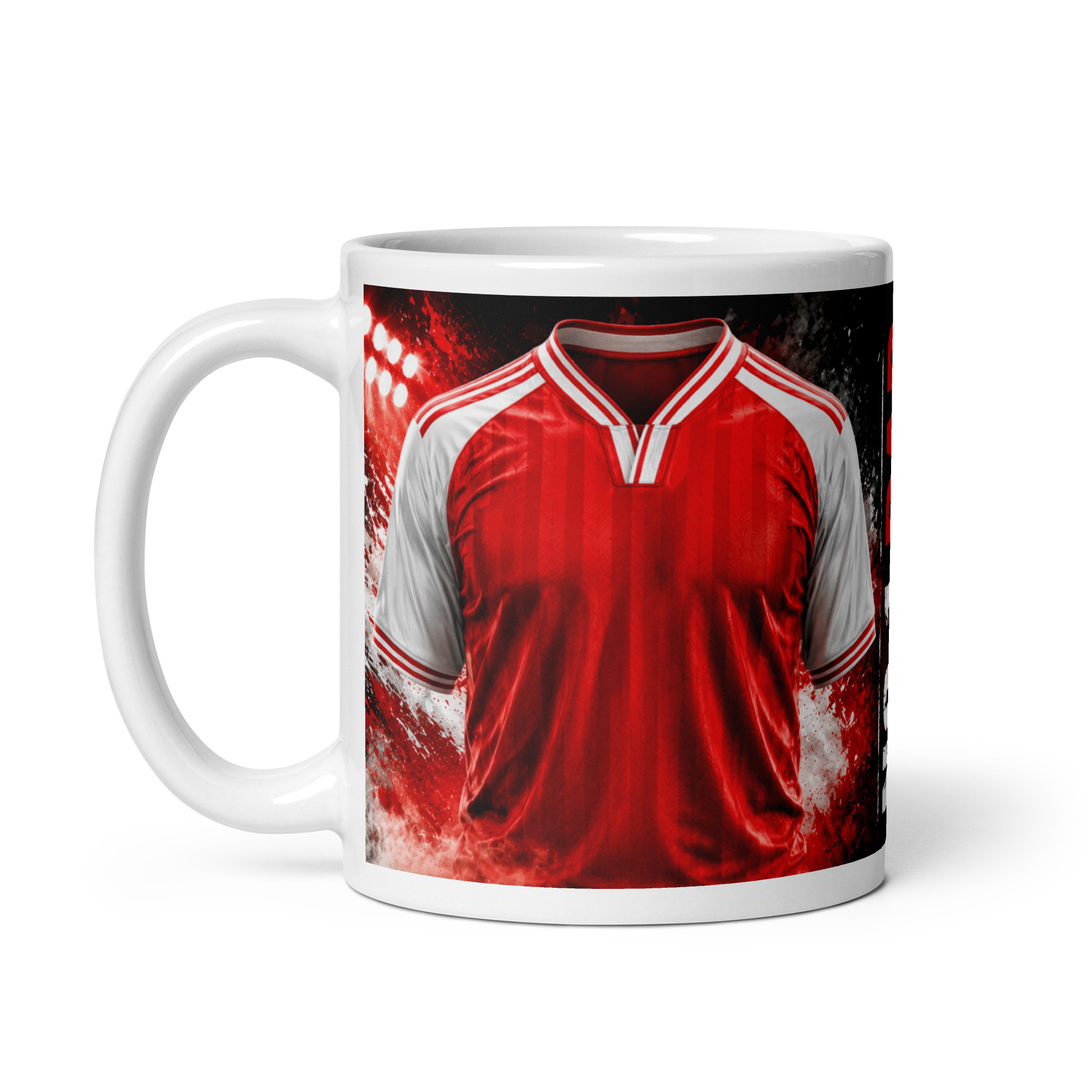 Arsenal FC Number 1 Dad Mug Fathers Day Dad Birthday Mug