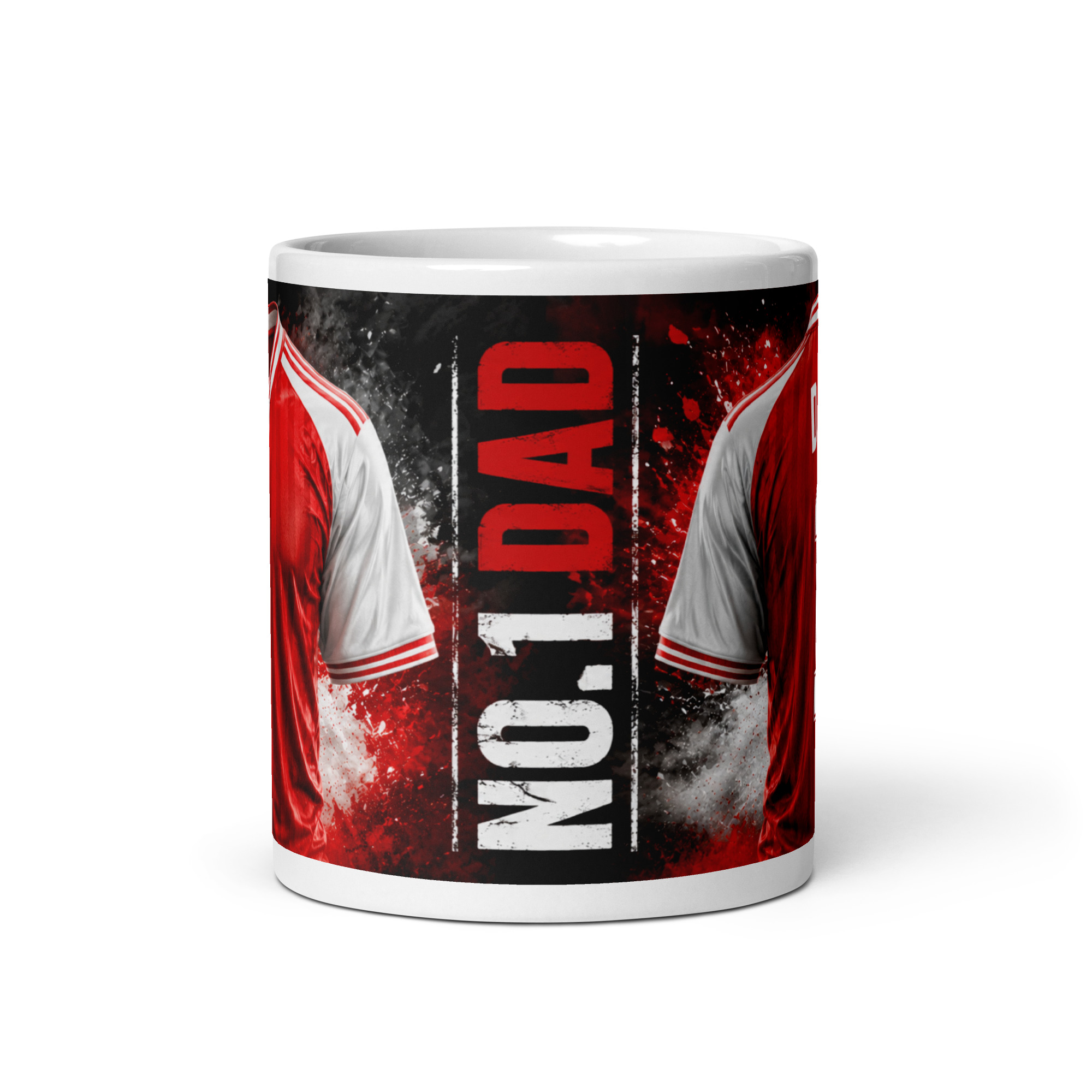 Arsenal FC Number 1 Dad Mug Fathers Day Dad Birthday Mug