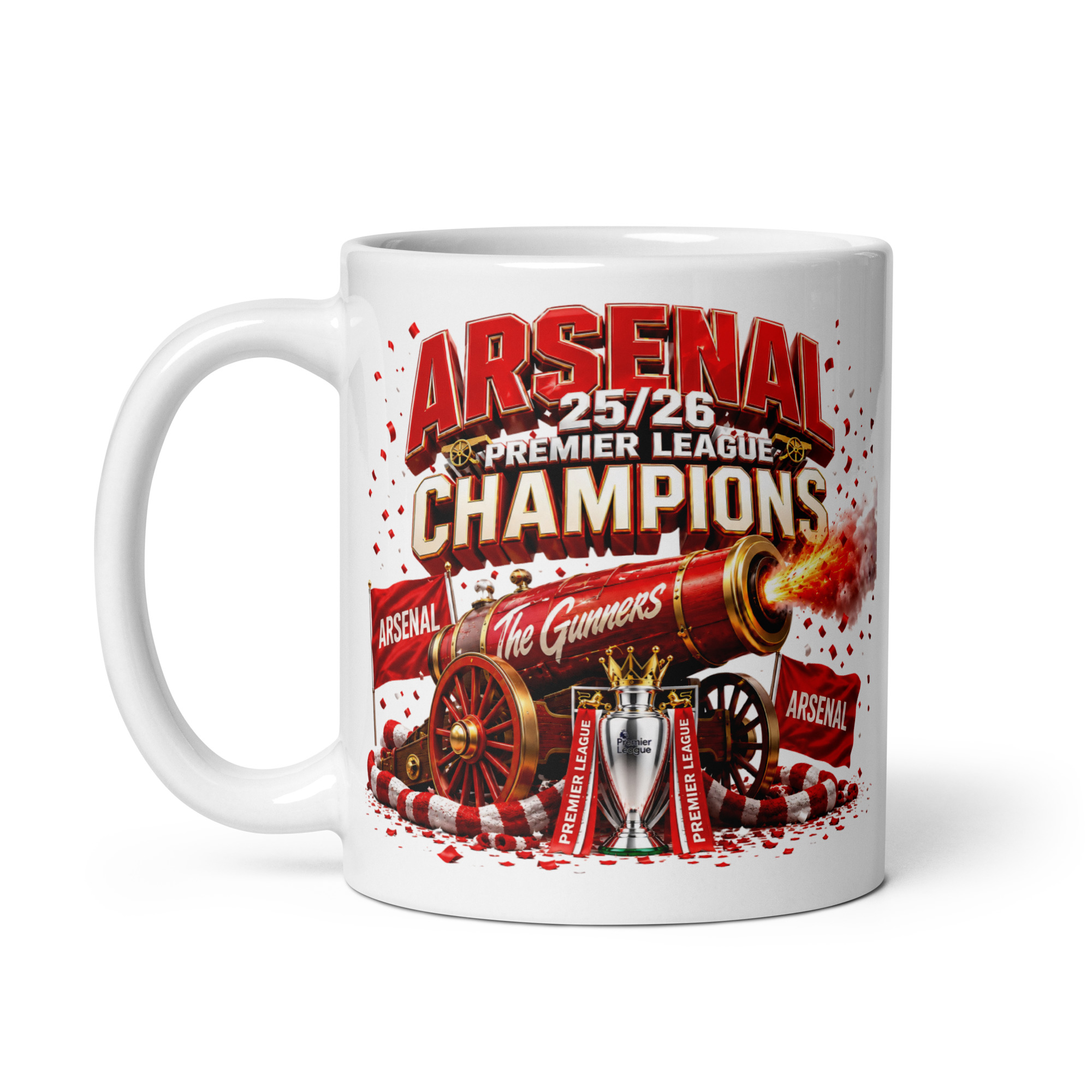 Arsenal Premier League Champions 25/26 Mug