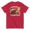Arsenal Premier League Winners T-shirt 25/26 Champions tshirts red
