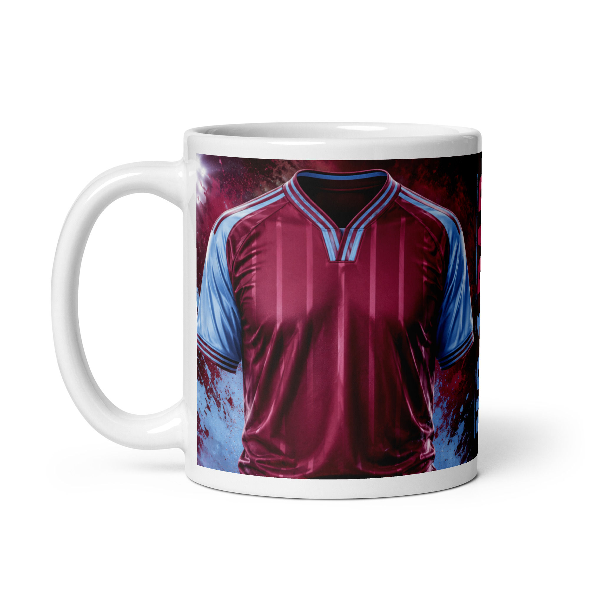 Aston Villa Number 1 Dad Mug Fathers Day Dad Birthday Mug