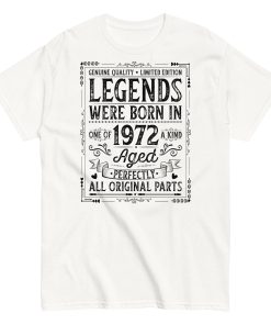 Born In 1972 – All Original Parts Men’s Classic T-Shirt Birthday gift