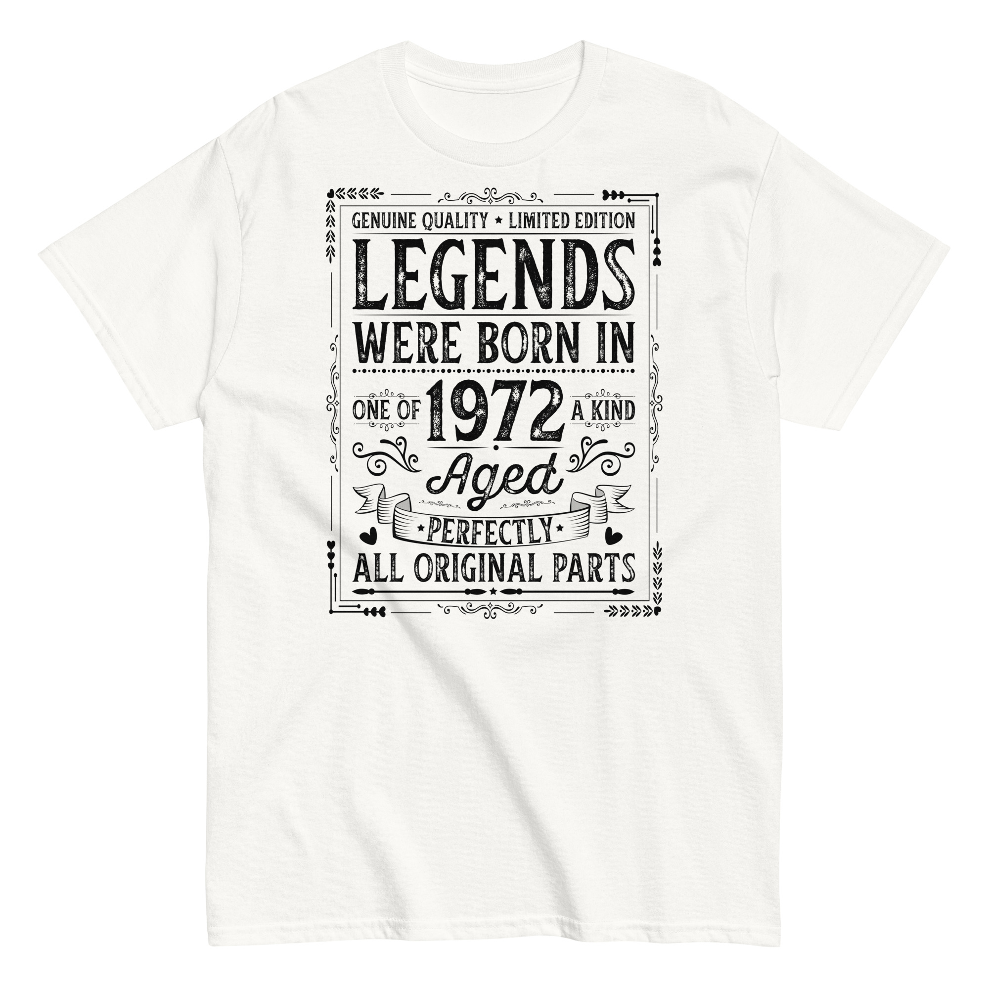 Born In 1972 – All Original Parts Men’s Classic T-Shirt Birthday gift