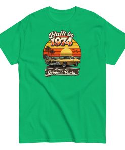 Built in 1974 Classic T-shirt Retro Car Design