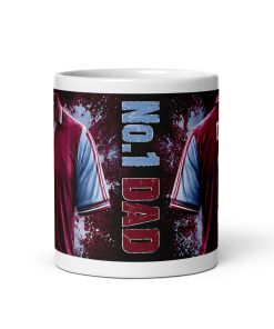 Burnley FC Number 1 Dad Mug Fathers Day Dad Birthday Mug