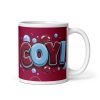 COYI WHUFC Legend Mug – Claret & Blue With Bubbles Gift Mug